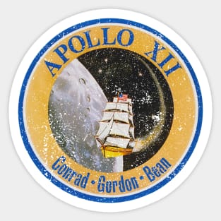 Apollo 12 Vintage Insignia Sticker